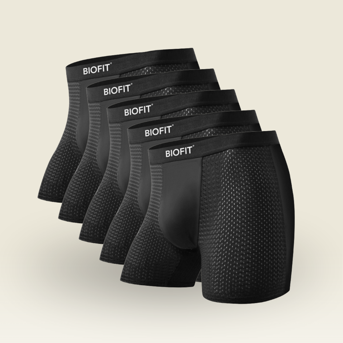 BIOFIT® Essentials Boxer Trunks Black