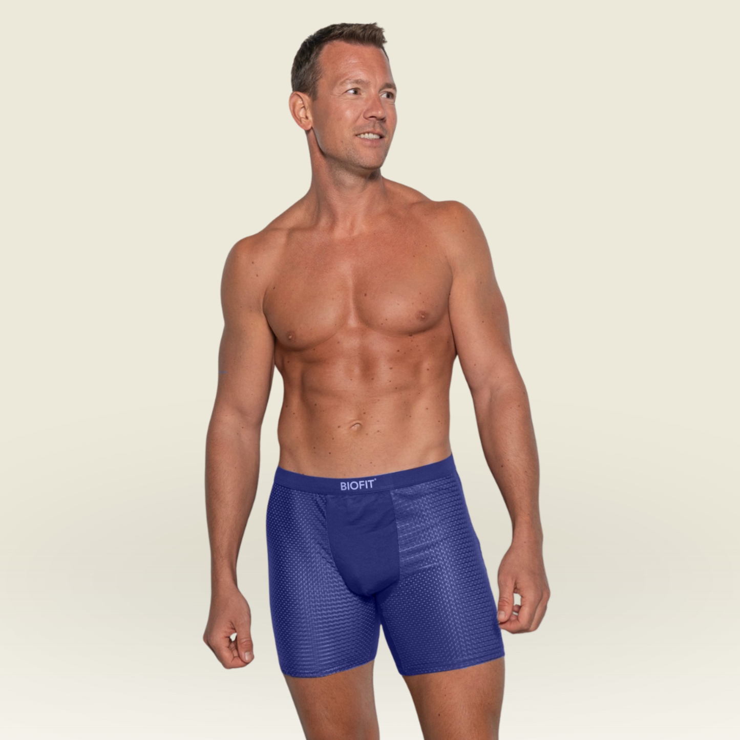 BIOFIT® Essentials Boxer Trunks 5-Pack Blue | + 5 FREE