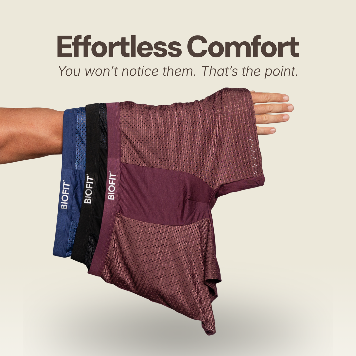 BIOFIT Essentials Boxer Trunks Blue