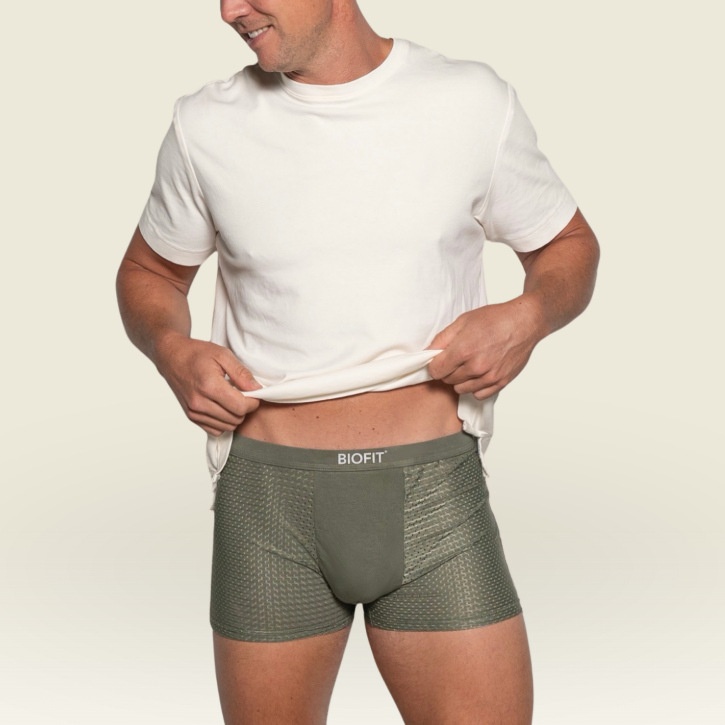 BIOFIT Essentials Boxer Trunks Green