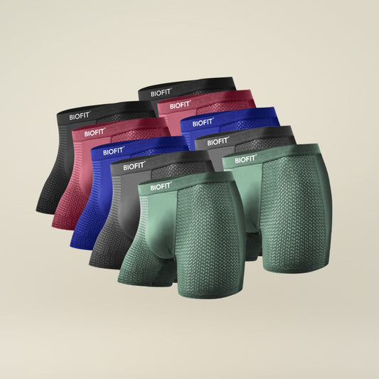 BIOFIT Essentials Boxer Briefs Multicolor | 5 Pack + 5 FREE